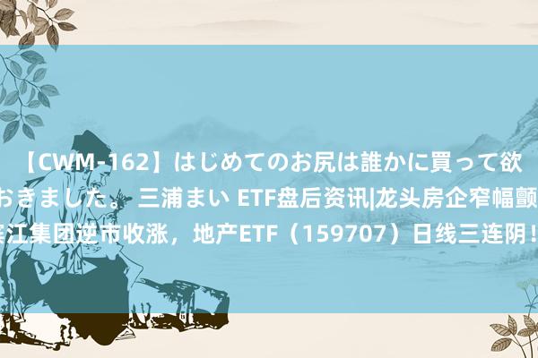 【CWM-162】はじめてのお尻は誰かに買って欲しくて今日までとっておきました。 三浦まい ETF盘后资讯|龙头房企窄幅颤动，滨江集团逆市收涨，地产ETF（159707）日线三连阴！机构：板块超跌下聚焦两大契机